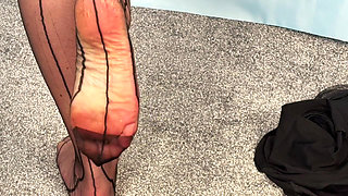 Vgq7 Aunty Sandra in a Dress She Can't Wear Out