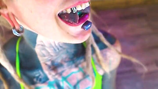 Do You Like My Tongue Split?follow Me Now for More