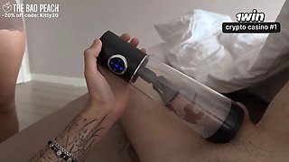 Step Sister Prank Her Step Brother On His Birthday - Step Sis Caught Me Jerking Off - THE BAD PEACH