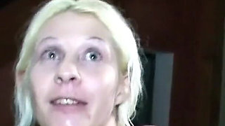 Hot bukkake party with teen Bella and Sunny Sun in the swinger club