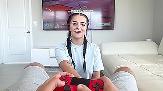 Serena Sterling - Gamer Boy Gets Lucky Creampie ( ) Y00t