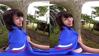 Outdoor Camp JAV VR: Blowjob, Doggy  Cowgirl Porn