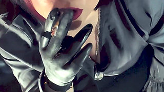 Mummy Wants You to Suck Her Big Cock as She Smokes - Strapon Smoking Fetish BBW MILF Mommy
