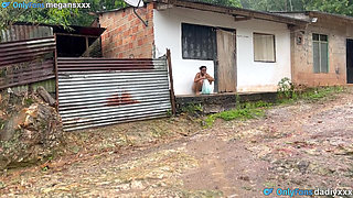 A little bath and I take her home.