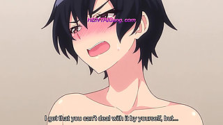 Hot mixed bath turns into a steamy threesome as the girls fight to be chosen - Hentai Uncensored