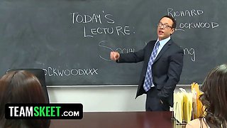 Tutor obsessed with one of his innocent students