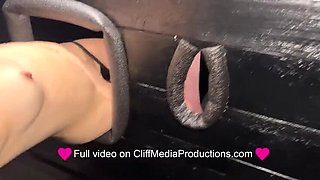 Glory Hole MILF Squirting Orgasm - Fingering & Doggy Style in 4K