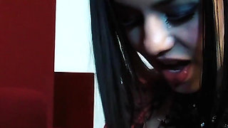 Tattoed Starlet Holly D Rides a Monster Dong
