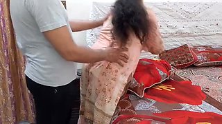 Stepmom QueenbeautyQB gets rough fuck in doggy style while cleaning house