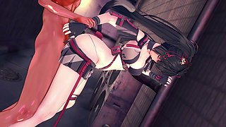 Nikke Nero - 3D Hentai Animation