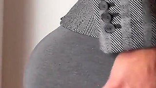 Would You Like to Have a Horny and Sexy Secretary Like Me Adeline Murphy Stuffs Her Panties Inside