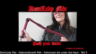 Domladymia Branded Mia Obedience to the Skin - Part 3