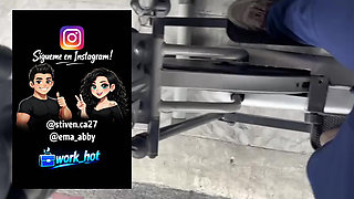 The Gym Whore Lets Herself