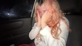 Wild Anal in the Woods: Rough Public Sex with Pink Haired Teen Dollecita Takes It All