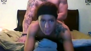 Amateur Webcam Fun Ends in Cumshot