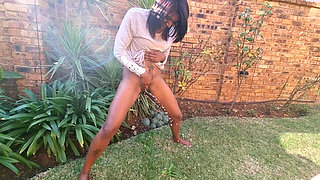 Combo of Tattooed Desi Pissing Indoors and Outdoors