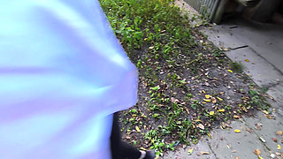Very Hard Tit Slapping in the Hut