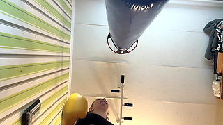 Boxing Punch Lingerie Tease POV