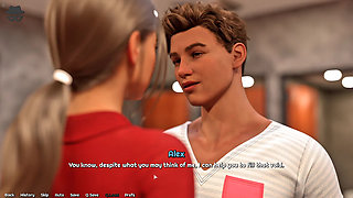 Cheating Wife Lady Officer Having Fun With Alex In Toilet