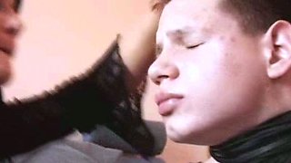 Femdom fetish threesome oral and fuck