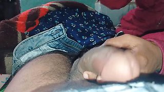 Indian Bhabhi Gives Best Blowjob and Swallows Big Cock Cum in Mouth