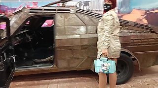 Flash In Public Car Show