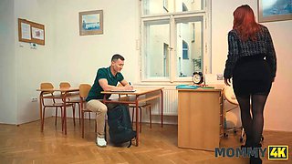 MOMMY4K. Cougar teacher just does it better ft. Charlie Dean  Melody Mynx: Blowjob, Doggy  Cowgirl Porn