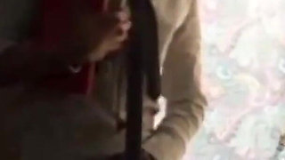 Stepdaughter Masturbates While Watching Stepdad Fuck the Maid