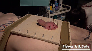 Hardcore CBT with Fishhooks and Needles