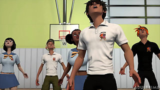 Hentai Sex School Episode 3 - Hentai Student Eats Out His Teacher's Perfect Pussy Until She Orgasms!