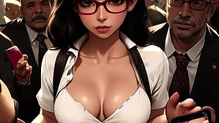 Cockhungry College Girls Get Gangbanged in a Mosh Pit