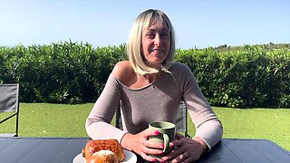 Amateur Blonde Blowjob CIM