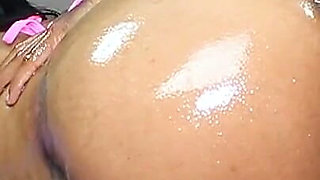 Anaya Night's Oiled Ass Gets Licked and Pounded