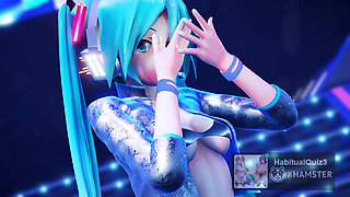 mmd r18 Miku GimmeXGimme vrchat fap hero anal sex game 3d hentai ahegao cosplay public sex