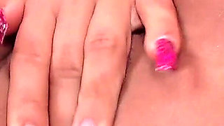 Brunette Babe Toys Her Wet Pussy Wildly