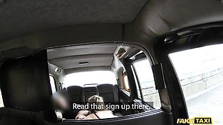 Fake driver with a big penis John Petty fucked a long-legged blonde