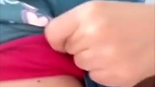 Horny busty indian milf strips nude showing big boobs