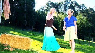 RubATeen Tall European blonde teen Hailey massage fucke