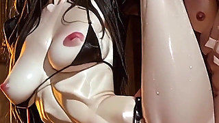 Japanese Emo MILF Sucks and Fucks a Huge Cock