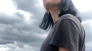 Smoking Before Shooting in My Van Outside