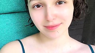 Brunette Solo Webcam Masturbation