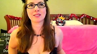 Great Big Boobs On Masturbating Redhead