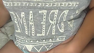 Masturbation in clothes