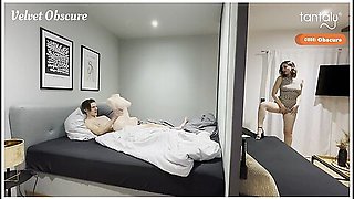 Accidental Ffm Threesome: Sex Doll + Maid Ends In Deep Creampie - Lina Paige