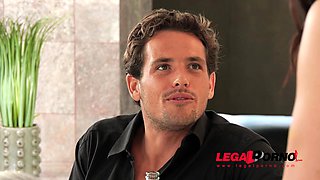 Extremely hot glamour babe Aidra Fox gets her wet pussy fucked deep & hard GP734