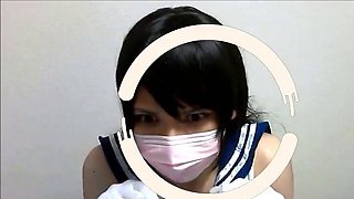 Asian Crossdresser Rides Sex Machine