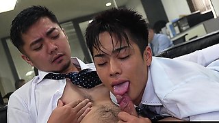 Bored Hiroya Decides To Join A Crazy Orgy Session