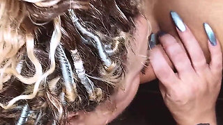 Extreme Fat GILF Gets Interracial DP Fist Fucked