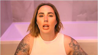 Paige Turnah - Big Ass Babe Is Not Happy With Her Husband Ad Gives You A Cheating Blowjob In The Toilet