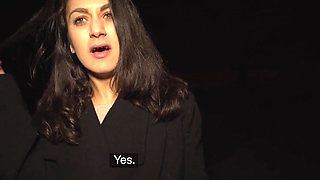 Public Agent - Italian Tourist Francesca Palma Sucks Dick POV